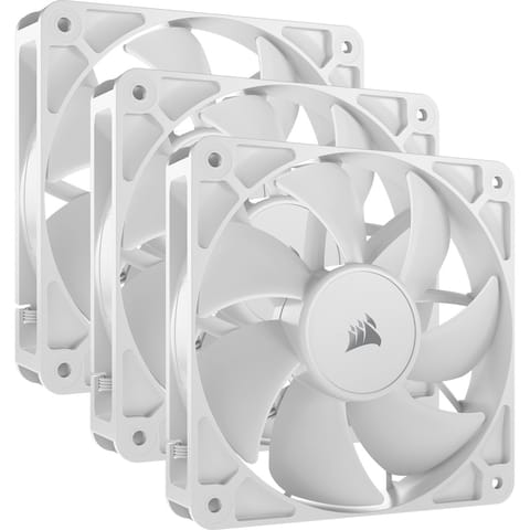 ⁨Corsair RS120 Computer case Fan 12 cm White 3 pc(s)⁩ at Wasserman.eu