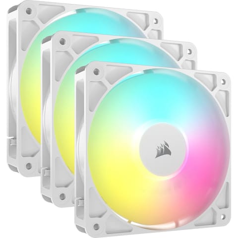 Corsair RS120 ARGB Obudowa komputera Wentylator 12 cm Biały 3 szt. w sklepie Wasserman.eu