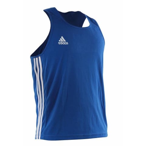⁨Koszulka adidas Boxing Top (kolor Niebieski)⁩ w sklepie Wasserman.eu