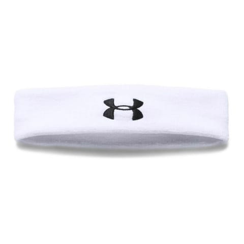 ⁨Opaska Under Armour Performance Headband 1276990 (kolor Biały, rozmiar One)⁩ w sklepie Wasserman.eu