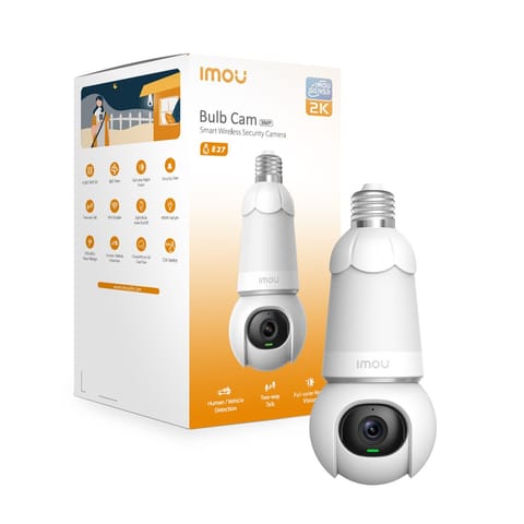 ⁨Imou Bulb Cam IP security camera Outdoor 2304 x 1296 pixels Ceiling/wall⁩ at Wasserman.eu