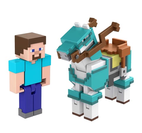 ⁨Figurka Minecraft Steve i koń⁩ w sklepie Wasserman.eu