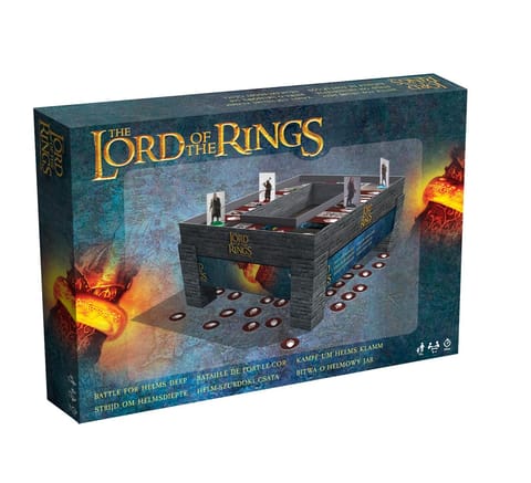 ⁨Shuffle Lord of the Rings Battle for Helm's Deep 30 min Board game⁩ at Wasserman.eu