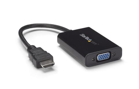 ⁨StarTech.com HDMI to VGA Video Adapter Converter with Audio for Desktop PC / Laptop / Ultrabook - 1920x1080⁩ at Wasserman.eu