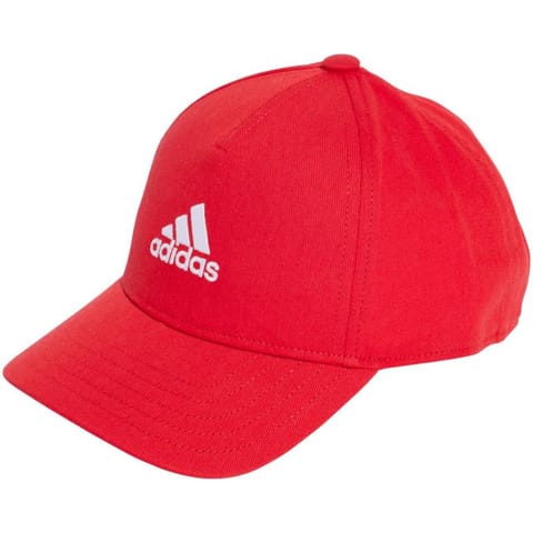 ⁨Czapka z daszkiem adidas Embroidered Logo Lightweight Baseball OSFM (kolor Czerwony, rozmiar Dorośli S/M)⁩ w sklepie Wasserman.eu