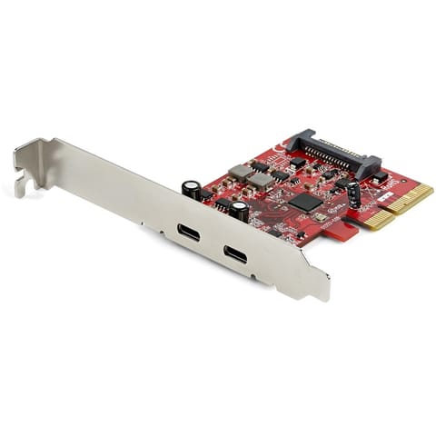 ⁨2 PORT PCIE USB 3.1 GEN 2 CARD/UP TO 10GBPS - PCIE GEN 3 X4⁩ w sklepie Wasserman.eu