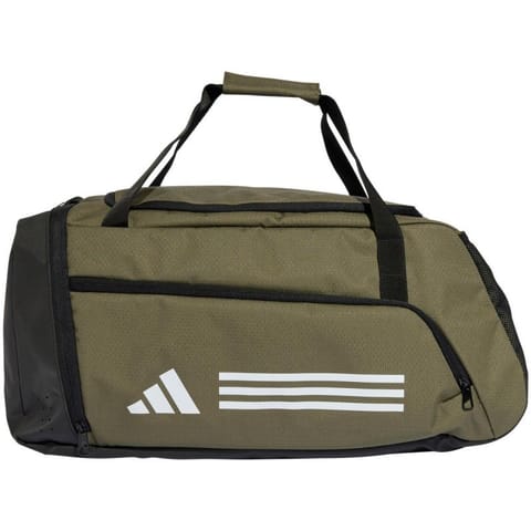 ⁨Torba adidas Essentials 3-Stripes Duffel M (kolor Czarny. Zielony)⁩ w sklepie Wasserman.eu