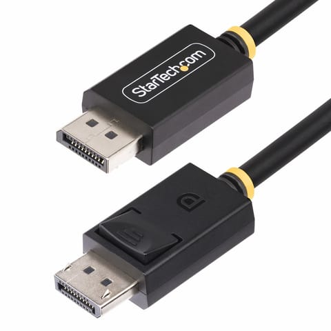 ⁨StarTech.com DP21-1M-DP80-CABLE kabel DisplayPort Czarny⁩ w sklepie Wasserman.eu