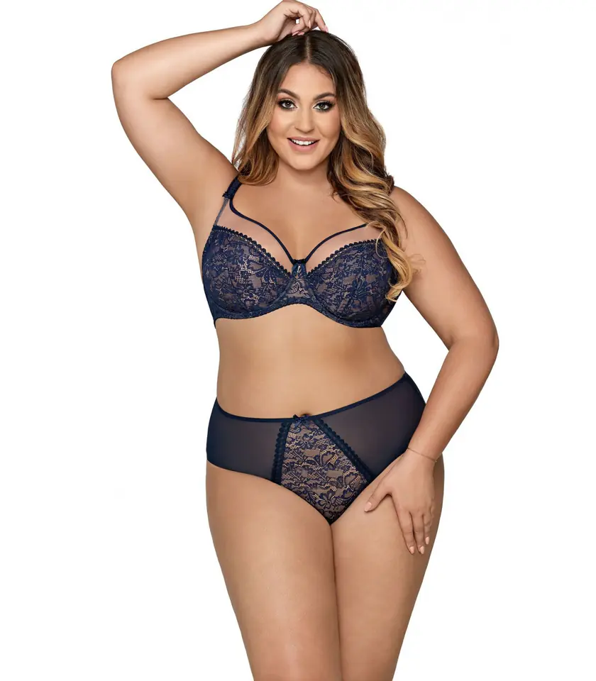 ⁨Bra Crystal Soft 1396 Navy Blue (Size 75K)⁩ at Wasserman.eu