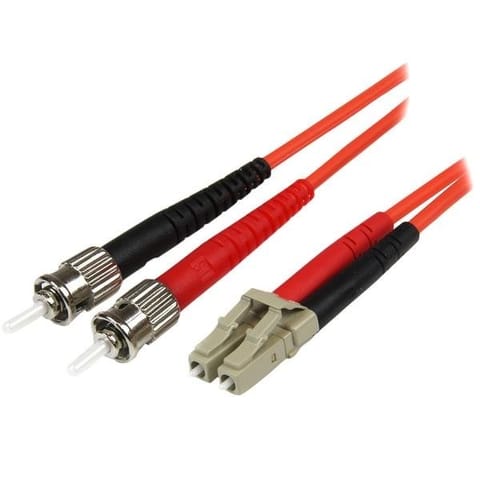 ⁨StarTech.com 50FIBLCST5 kabel InfiniBand / światłowodowy 5 m LC ST Czerwony⁩ w sklepie Wasserman.eu