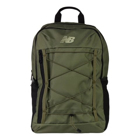 ⁨Plecak New Balance Heritage Cord Backpack (kolor Zielony, rozmiar uniwersalny)⁩ w sklepie Wasserman.eu