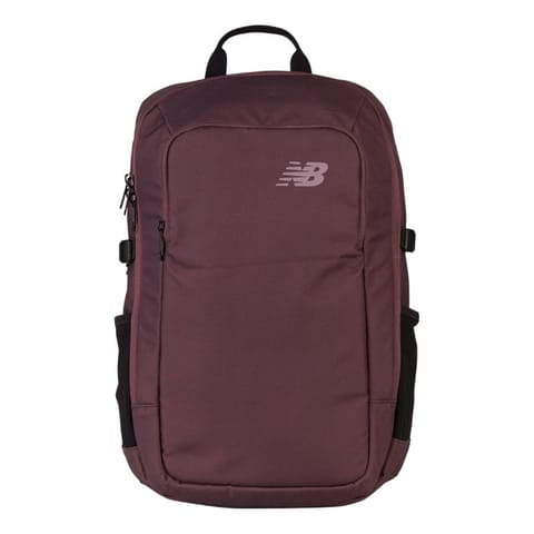 ⁨Plecak New Balance Heritage Logo Backpack (kolor Czerwony, rozmiar uniwersalny)⁩ w sklepie Wasserman.eu