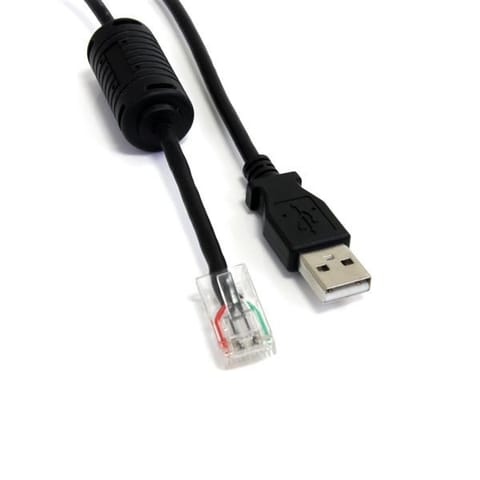 ⁨StarTech.com USBUPS06 kabel USB 1,83 m USB A Czarny⁩ w sklepie Wasserman.eu