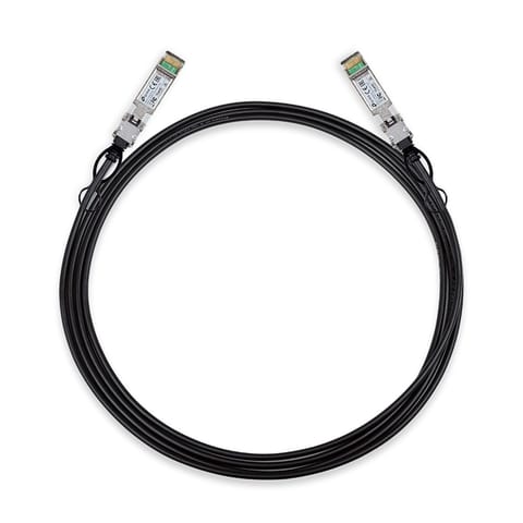 ⁨TP-Link TL-SM5220-3M kabel InfiniBand / światłowodowy SFP+ DAC Czarny⁩ w sklepie Wasserman.eu