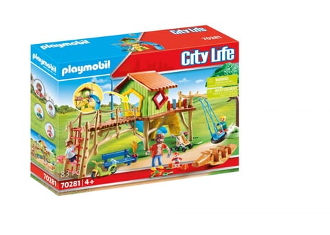 ⁨Zestaw z figurkami City Life 70281 Plac zabaw⁩ w sklepie Wasserman.eu