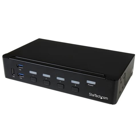 ⁨StarTech.com 4-Port DisplayPort KVM Switch - USB 3.0 - 4K 30Hz⁩ at Wasserman.eu