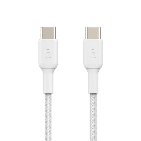 ⁨Belkin CAB004BT2MWH2PK USB cable USB 2.0 2 m USB C White⁩ at Wasserman.eu