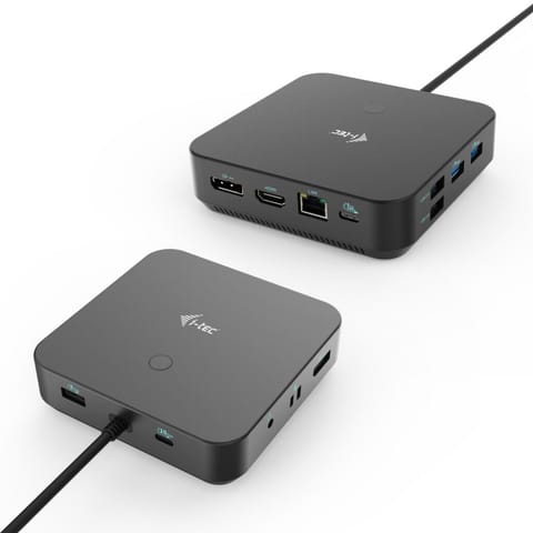 ⁨i-tec USB-C HDMI Dual DP Docking Station with Power Delivery 100 W⁩ at Wasserman.eu