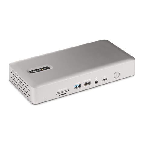 ⁨StarTech.com 132UE-TB4USB4DOCK stacja dokująca Przewodowa Thunderbolt 4 Szary⁩ w sklepie Wasserman.eu