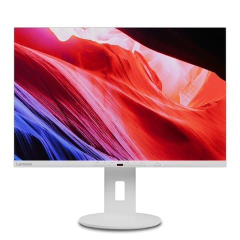 ⁨Lenovo C24d-20 LED display 61 cm (24") 1920 x 1200 pixels Full HD Grey, White⁩ at Wasserman.eu