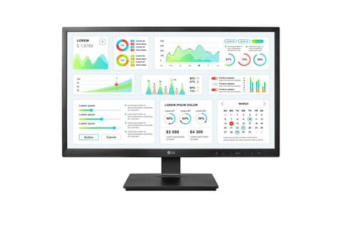 ⁨LG 24CK550Z-BP computer monitor 60.5 cm (23.8") 1920 x 1080 pixels Full HD Black⁩ at Wasserman.eu