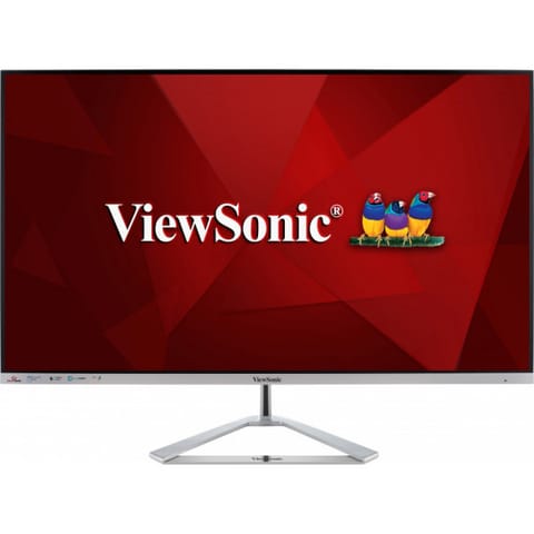 ⁨Viewsonic VX Series VX3276-MHD-3 computer monitor 81.3 cm (32") 1920 x 1080 pixels Full HD LED Silver⁩ at Wasserman.eu