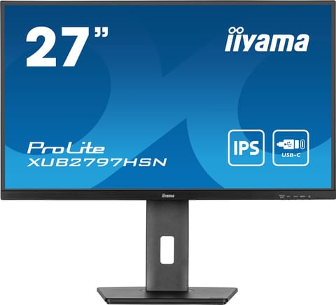⁨iiyama ProLite XUB2797HSN-B1 monitor komputerowy 68,6 cm (27") 1920 x 1080 px Full HD LED Czarny⁩ w sklepie Wasserman.eu
