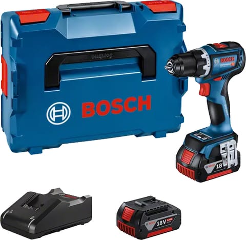 ⁨BOSCH.WKRĘTARKA GSR 18V-90 C 64/36Nm 2x5,0Ah LB⁩ w sklepie Wasserman.eu