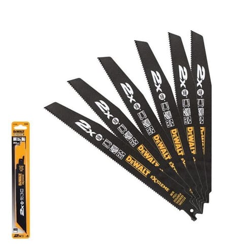 ⁨DeWALT DT2408L-QZ jigsaw/scroll saw/reciprocating saw blade Jigsaw blade High carbon steel (HCS) 5 pc(s)⁩ at Wasserman.eu