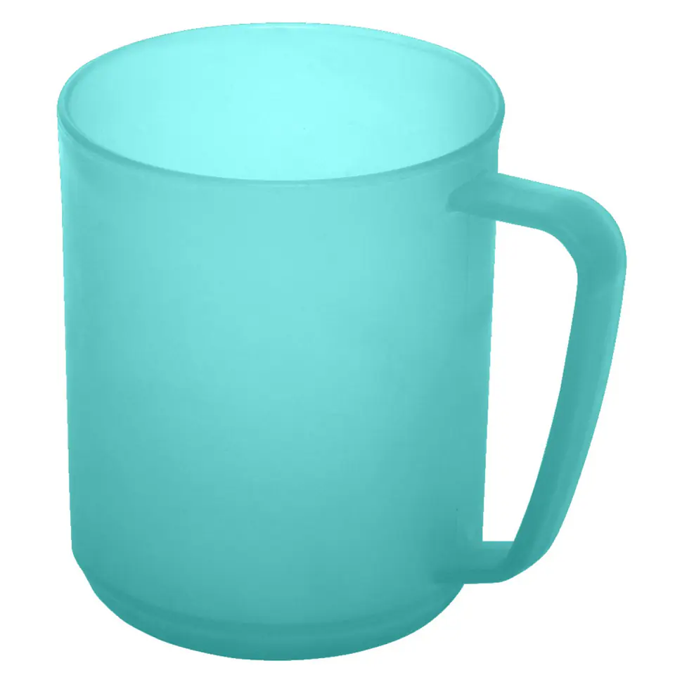 ⁨Hawaiian mug with handle 0,35L Plast Team turquoise⁩ at Wasserman.eu