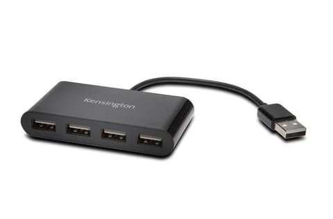 ⁨Kensington 4-portowy koncentrator USB 2.0⁩ w sklepie Wasserman.eu