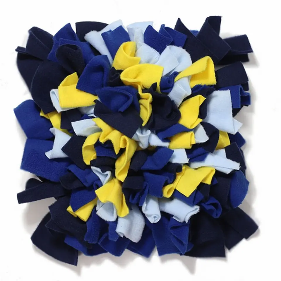 ⁨MIMIKO Pets Olfactory mat M - yellow, navy blue, cornflower⁩ at Wasserman.eu