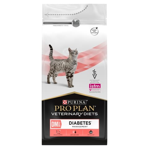 ⁨PURINA Pro Plan Veterinary Diets Feline DM St/Ox Diabetes Management - dry cat food - 1,5kg⁩ at Wasserman.eu