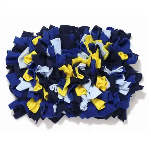 ⁨MIMIKO Pets Olfactory mat L - yellow, navy blue, cornflower⁩ at Wasserman.eu