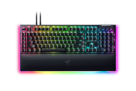 ⁨Razer BlackWidow V4 Pro keyboard Gaming USB QWERTZ German Black⁩ at Wasserman.eu