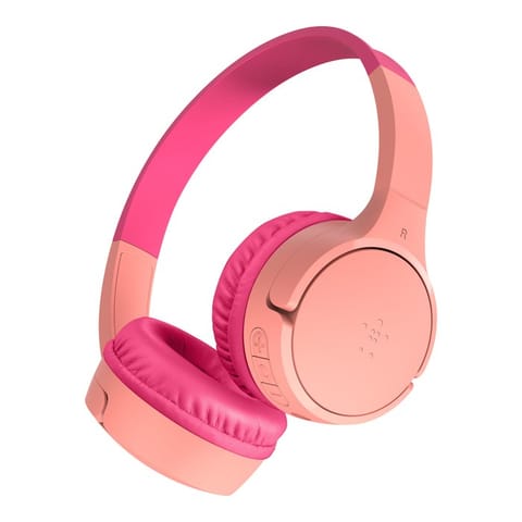 ⁨Belkin SoundForm Mini Headset Wireless Head-band Calls/Music USB Type-C Pink⁩ at Wasserman.eu