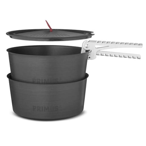 Primus 740310 camping cookware Pot set 1.3 L Aluminium, Black at Wasserman.eu