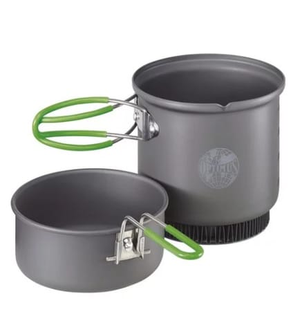 ⁨Optimus 8020707 camping cookware Set 0.95 L Grey⁩ at Wasserman.eu