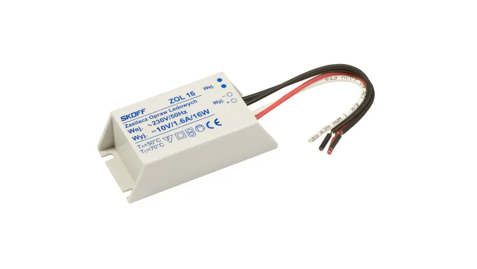 ⁨Power Supply LED 10V ZOL 16/10V-16W 02-03-01-01-0002⁩ at Wasserman.eu