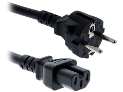 ⁨Cisco CAB-TA-EU= power cable Black 2.5 m CEE7/7 C15 coupler⁩ at Wasserman.eu