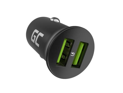 ⁨GREEN CELL ŁADOWARKA SAMOCHODOWA GC POWERRIDE NANO36 36W 6A 2X USB-A⁩ w sklepie Wasserman.eu