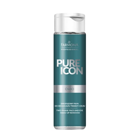 ⁨Farmona pure icon dwufazowy płyn do demakijażu twarzy i oczu 250 ml⁩ w sklepie Wasserman.eu