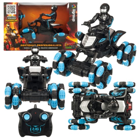 ⁨Driftquad Profesjonalista Pojazd Zdalnie Sterowany Quad Obroty 360 Stopni⁩ w sklepie Wasserman.eu