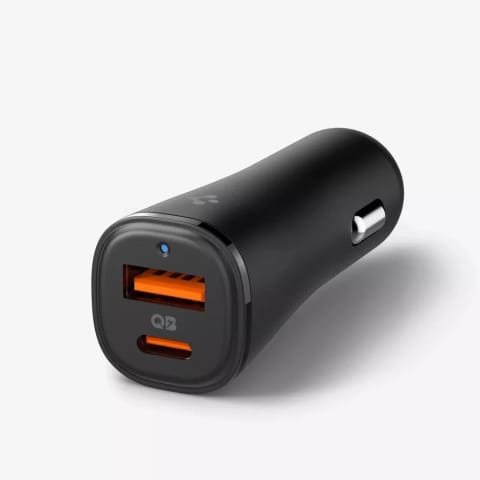 ⁨SPIGEN EV482 ARCSTATION ESSENTIAL CAR CHARGER 48W BLACK⁩ w sklepie Wasserman.eu