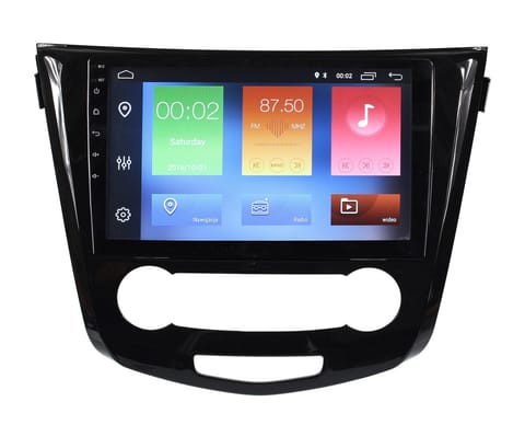 ⁨RADIO GPS NAVIGATION NISSAN QASHQAI 2, X-TRAIL 2014+ ANDROID manual air conditioning⁩ at Wasserman.eu