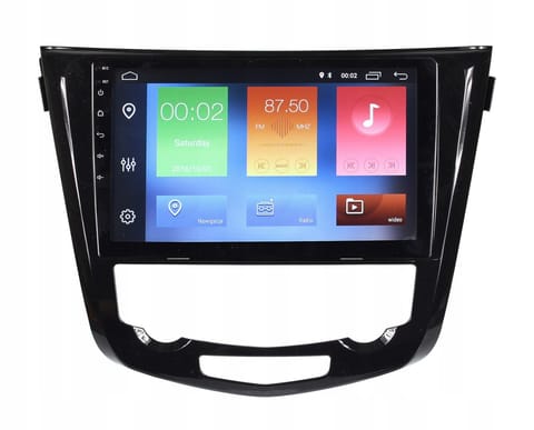 ⁨RADIO GPS NAVIGATION NISSAN QASHQAI X-TRAIL 2014+ ANDROID automatic air conditioning⁩ at Wasserman.eu