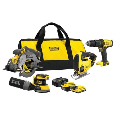 ZESTAW 4 ELEKTORNARZĘDZI 18V V20 1*2.0AH 1*4.0AH w sklepie Wasserman.eu