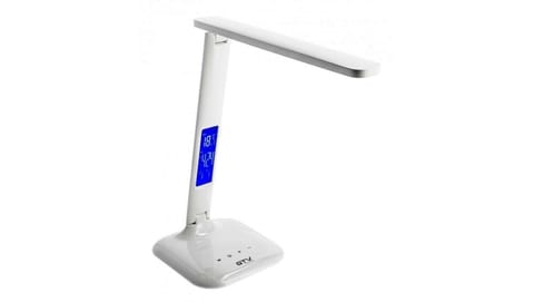 ⁨Lampka biurkowa LINEAR 7W, 420lm,AC220-240V,3-CCT,5 stopni ściemniania,PF0,5,RA80,Biała⁩ w sklepie Wasserman.eu