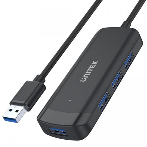 ⁨HUB USB-C; 4x USB-A 3.1; cable 150cm; H1111E⁩ at Wasserman.eu