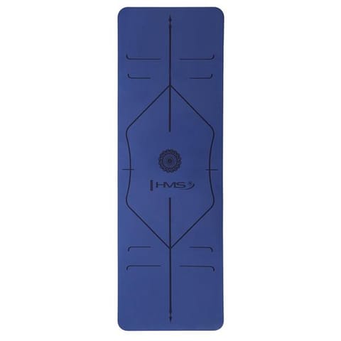 ⁨YM10 TPE YOGA MAT DARK BLUE HMS⁩ at Wasserman.eu